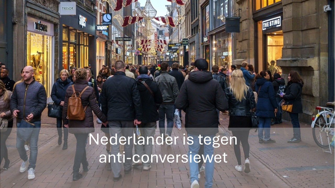 Lees meer over het artikel Grote meerderheid Nederlanders wil geen wetsvoorstel conversiehandelingen